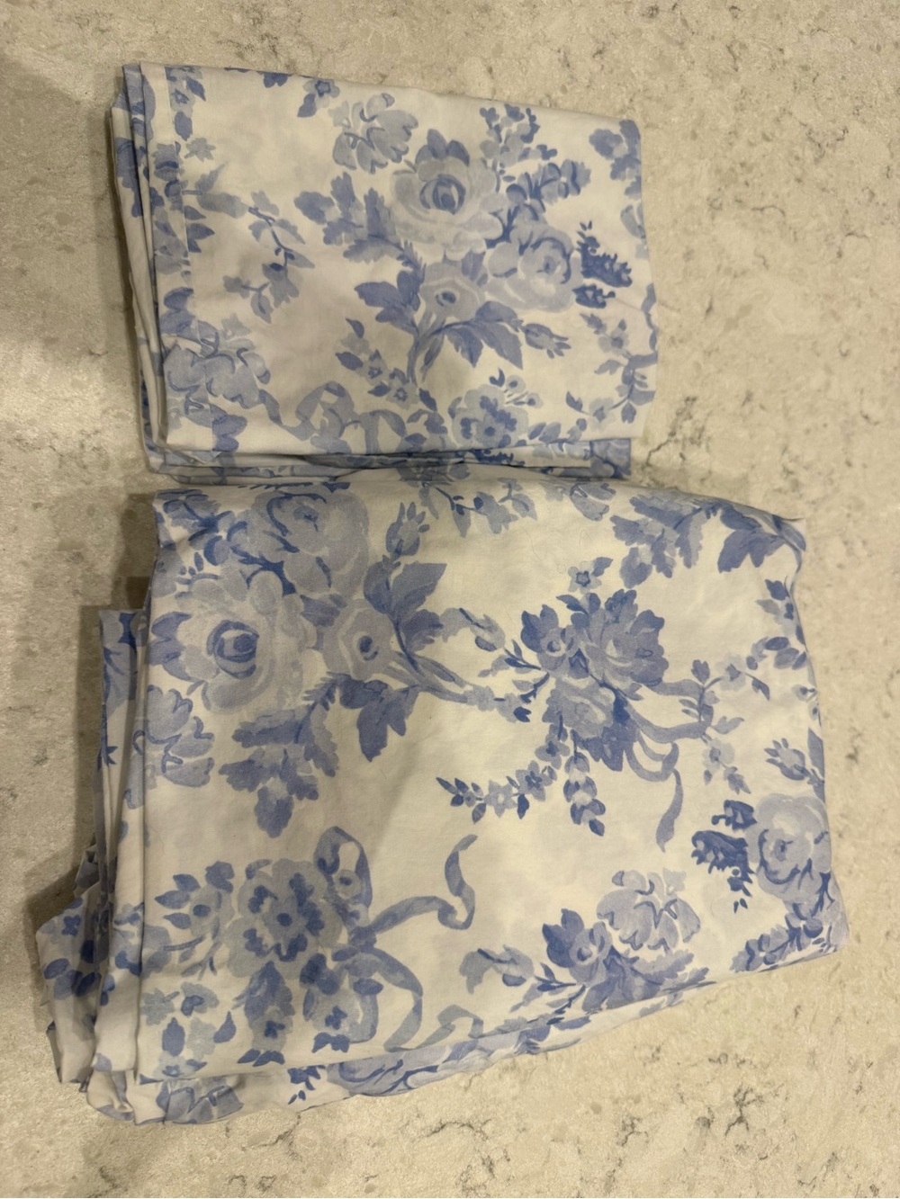PotteryBarn Teen LoveShackFancy LoveShackFancy Garden Damask Organic Sheet Set - Picture 4 of 6